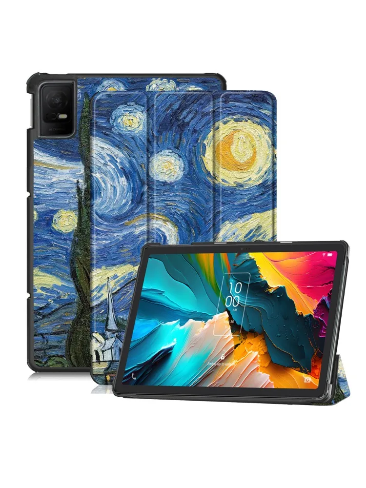 Etui Funda do TCL Nxtpaper Tab 11 9466X 9166G, 11-calowy tablet, inteligentne etui z trzypunktowym składanym stojakiem, osłoną adsorpcyjną i twardą tylną obudową. — zdjęcie produktu 7