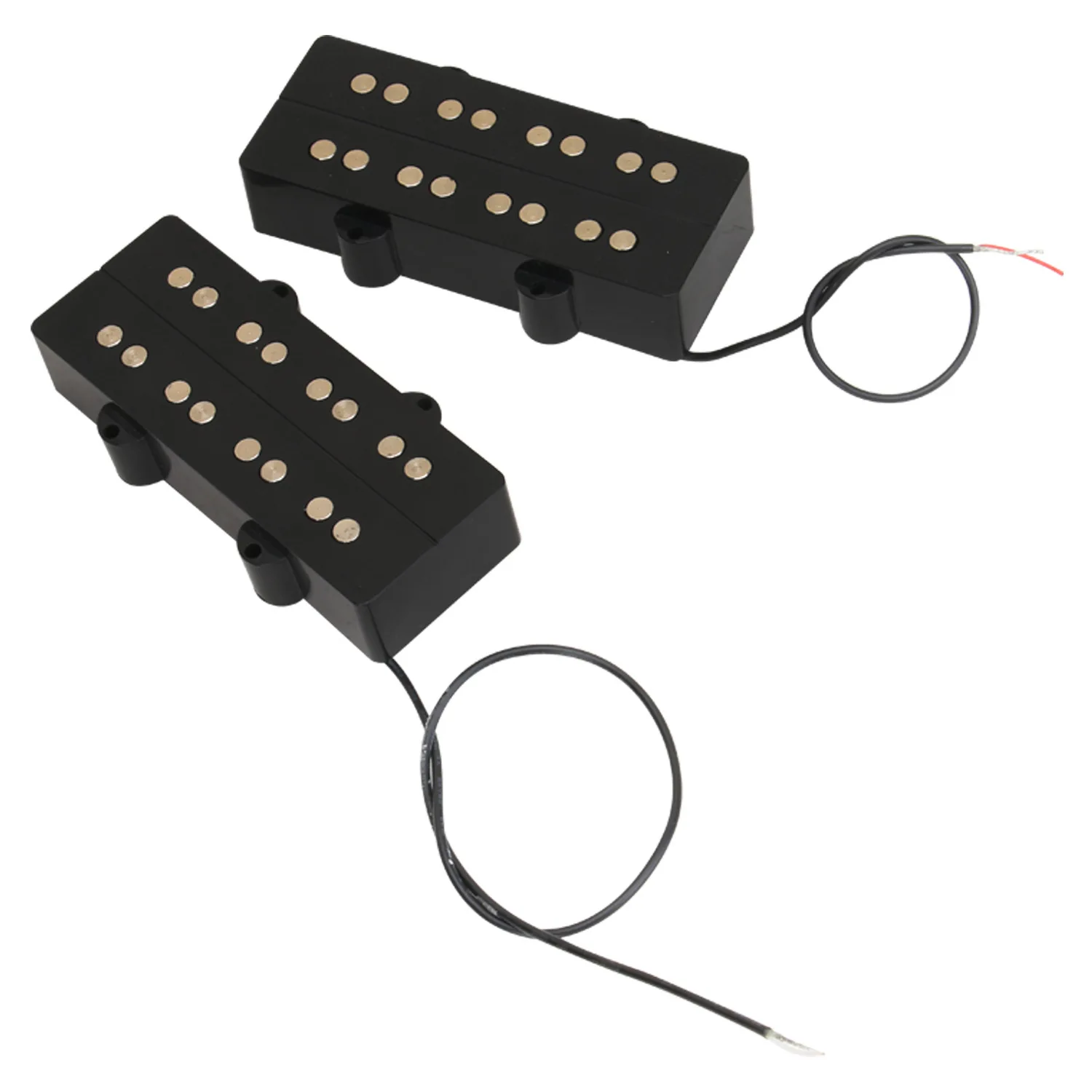 4-string-precision-bass-pickup-set-black-open-pole-electric-bass-guitar-pb-pickups-bass-replacement-pickup-parts