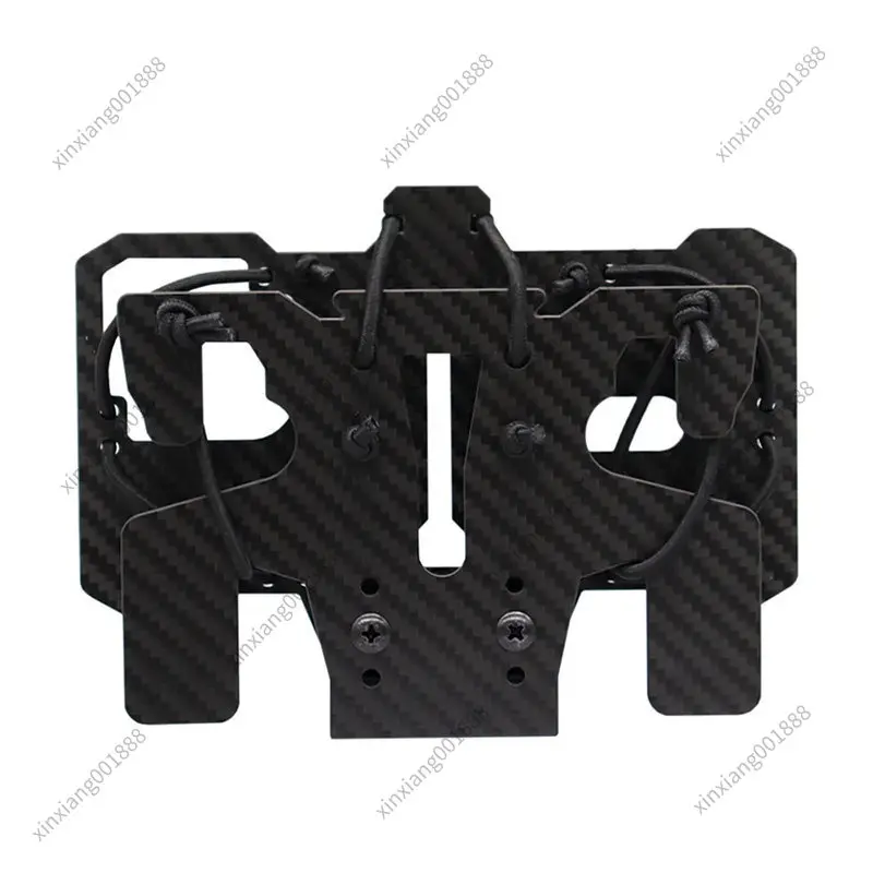For Carbon Fiber Mount Board Foldable Navigation Phone Holder Universal Chest Hanging Outdoor Training Accessory Panel
