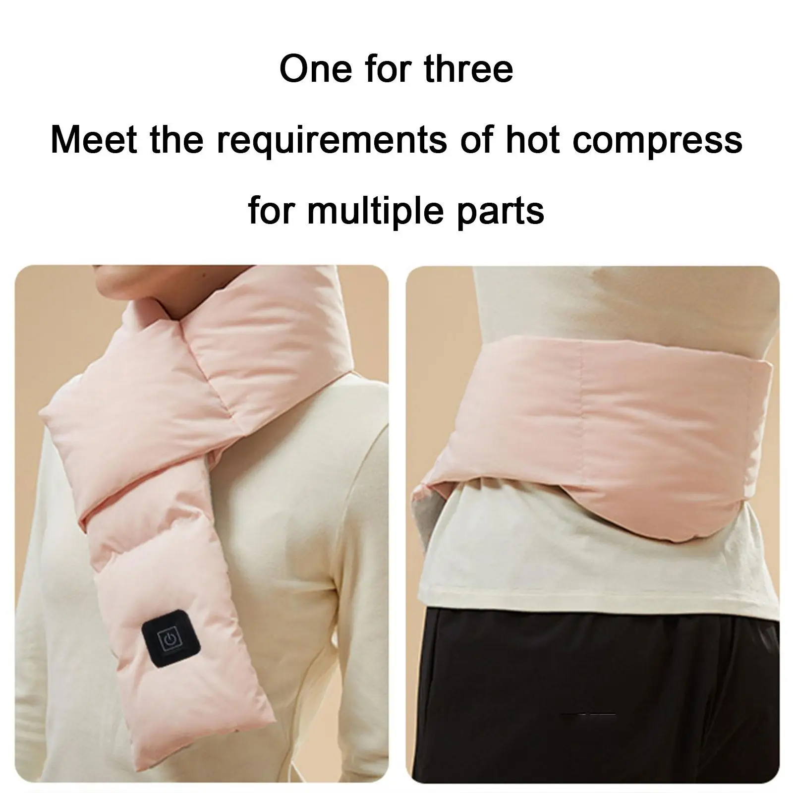 

New Outdoor Warm Electric Heating Scarf Heating Pads Three Gear Regulation USB Heater Heating Thermal Shawl Neck Brace Warm Bib