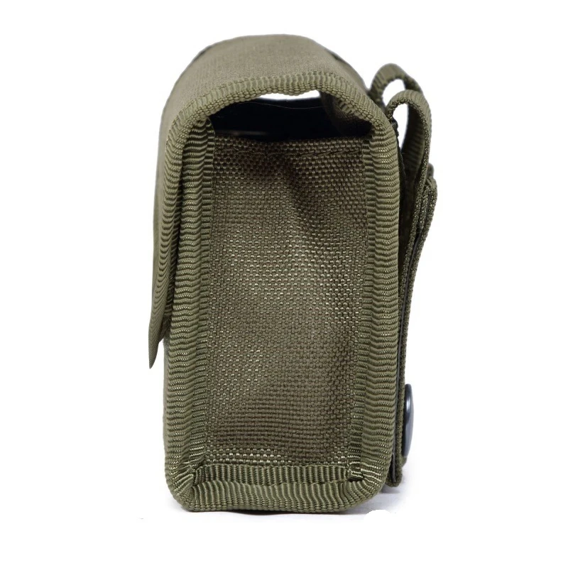 ​Tactical Molle Shotgun Shell Pouch - 10 Round 12/20 Gauge Ammo Holder with Quick Reload Design & Durable Nylon