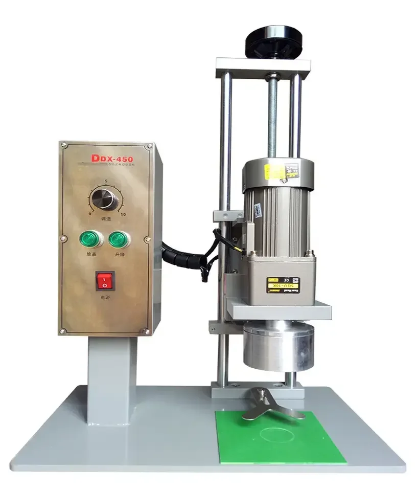 

Single Head Manual Glass Bottle Capping Machine Semi Automatic Plastic Bottle Sealing Machine