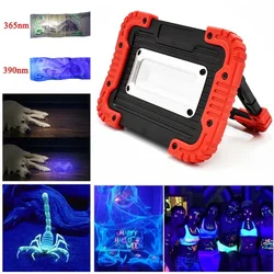 100W Portable Led Spotlight 3000LM Super Bright Led Work Light USB Rechargeable for Outdoor Camping Lamp Led Flashlight by 18650