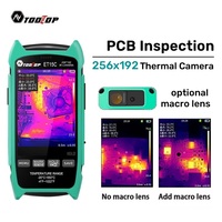 TOOLTOP ET15C 256x192 Thermal Imager 3.5-Inch 15 Color Palettes Industrial Thermal Imaging Camera Power Electrical PCB Inspect
