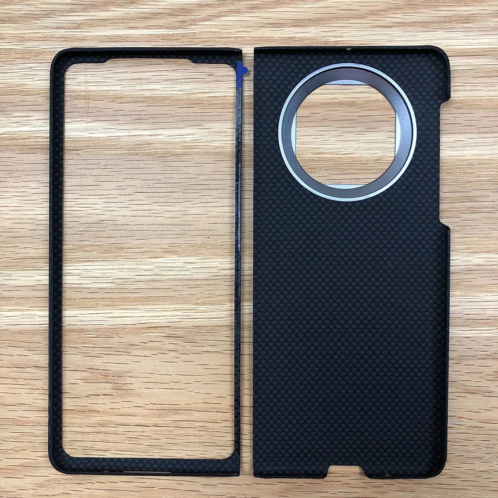 Phone blue moon case for Huawei Mate X5 Kevlar Aramid Carbon Fiber Plain Geometric lightweight Matte Washable Non-Slip