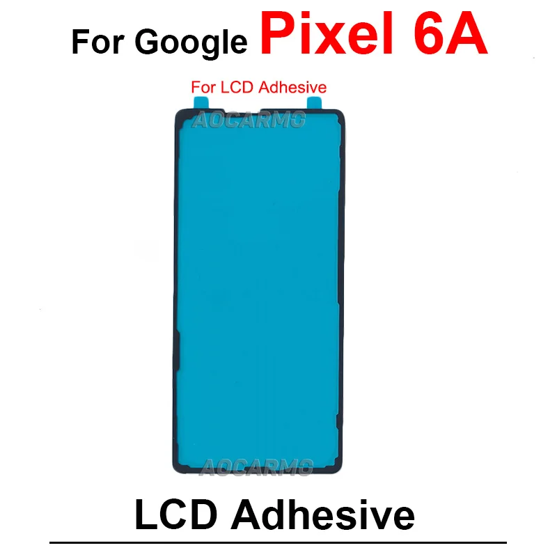 Back Battery Sticker For Google Pixel 6A LCD Display Rear Tape Glue Adhesive