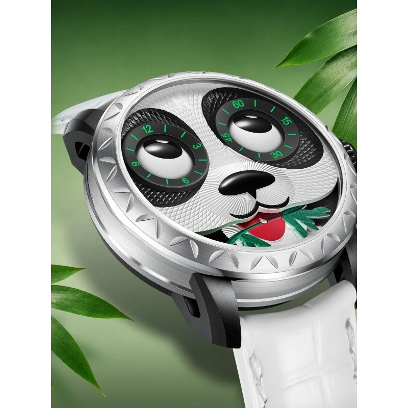 Customized Couple Moving Couple Watch, Fully Automatic Luminous Mechanical High-end Waterproof Gift Watch
