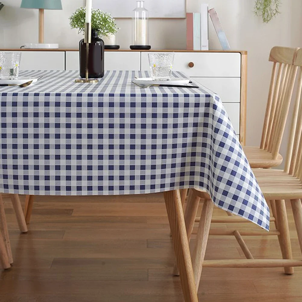 Oil proof and Waterproof Tablecloth Perfect for Dining or Coffee Tables Easy to Clean Long lasting and Elegant Design