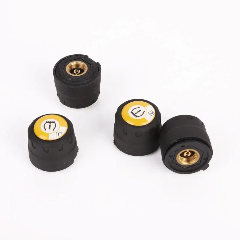 

zz 4.0 Car External Sensor Best Cheap BLE TPMS For Android and IOS 4PCS/Set Sensors TPMS Tire Pressure Monitoring System