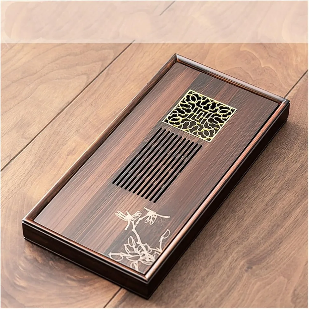 

Tea Tray Tea Tray for Home Use Simple Small Tea Sea Water Storage Type Square Tea Tray Chinese Tea Table Dry Brewing Station Tea