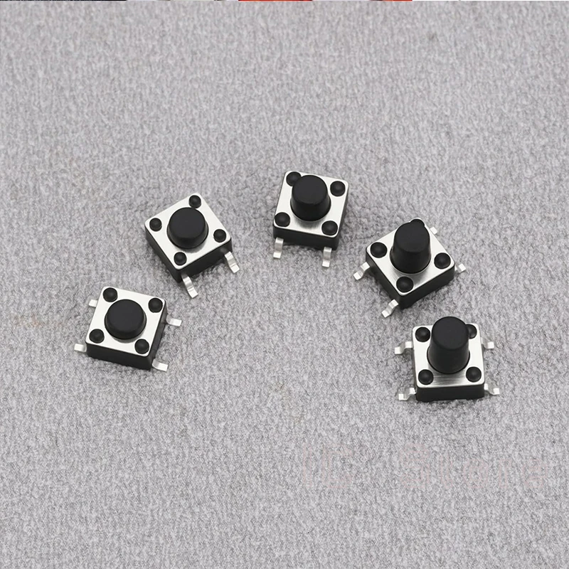 1000PCS 6x6mm 4Pin Push Button Tact Switch DIP SMD 6*6mm 6x6x4,3/5/6/7/8/9/10/11/12/13/15MM Touch Schalter – Detail 12
