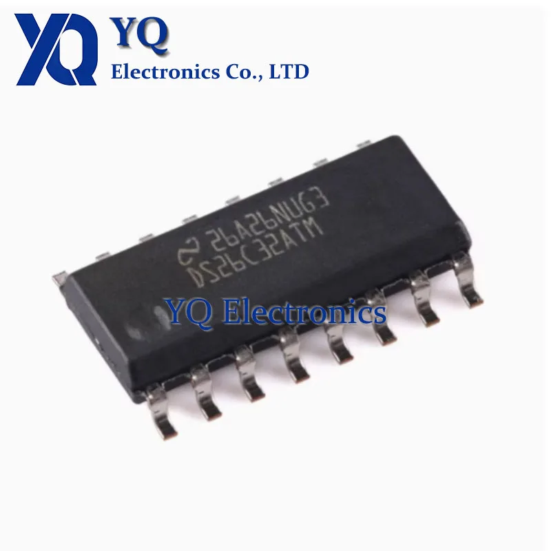 10PCS/lot New Original DS26C32ATM DS26C31 DS26C31TM SOP-16 Imported commonly used interface serial port chip