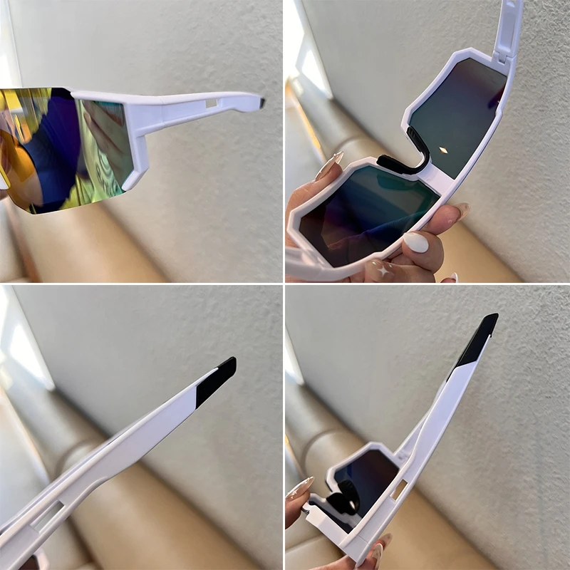 نظارات ركوب الدراجات في الهواء الطلق Mtb لركوب الدراجات نظارات شمسية مستقطبة للرجال والنساء للحماية من الأشعة فوق البنفسجية والمشي لمسافات طويلة والقيادة على الجبال