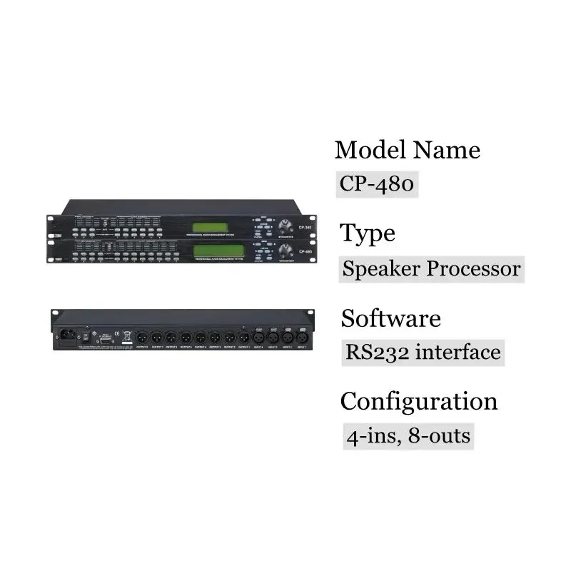 

Professional Sound Management Digital Speaker Processor