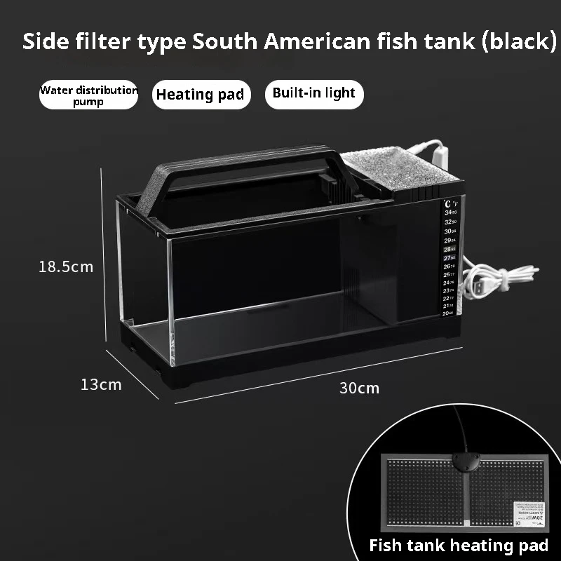 Fish  living room small mini Douyu  household tabletop ecological self circulating back filter goldfish