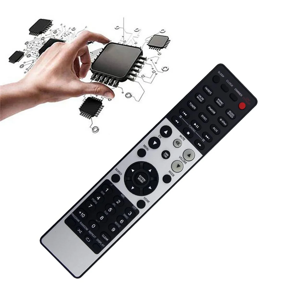 RC009CR Reemplace el control remoto para el receptor de CD de red Marantz M-CR603 307010079001 M