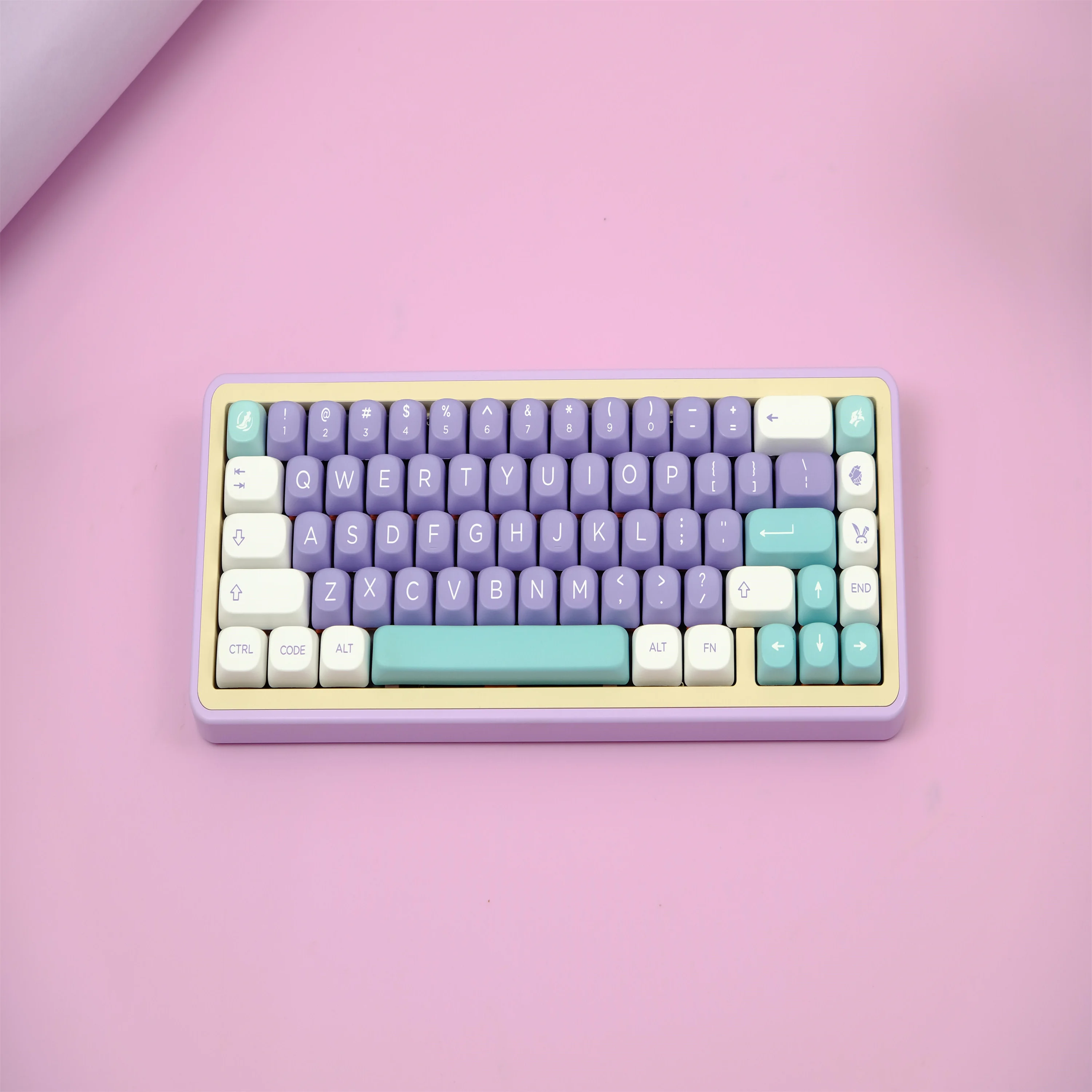 GMK Mulan Keycap 126 Keys PBT Keycaps MOA Profile DYE-SUB Customized Keycaps For Mechanical Keyboard