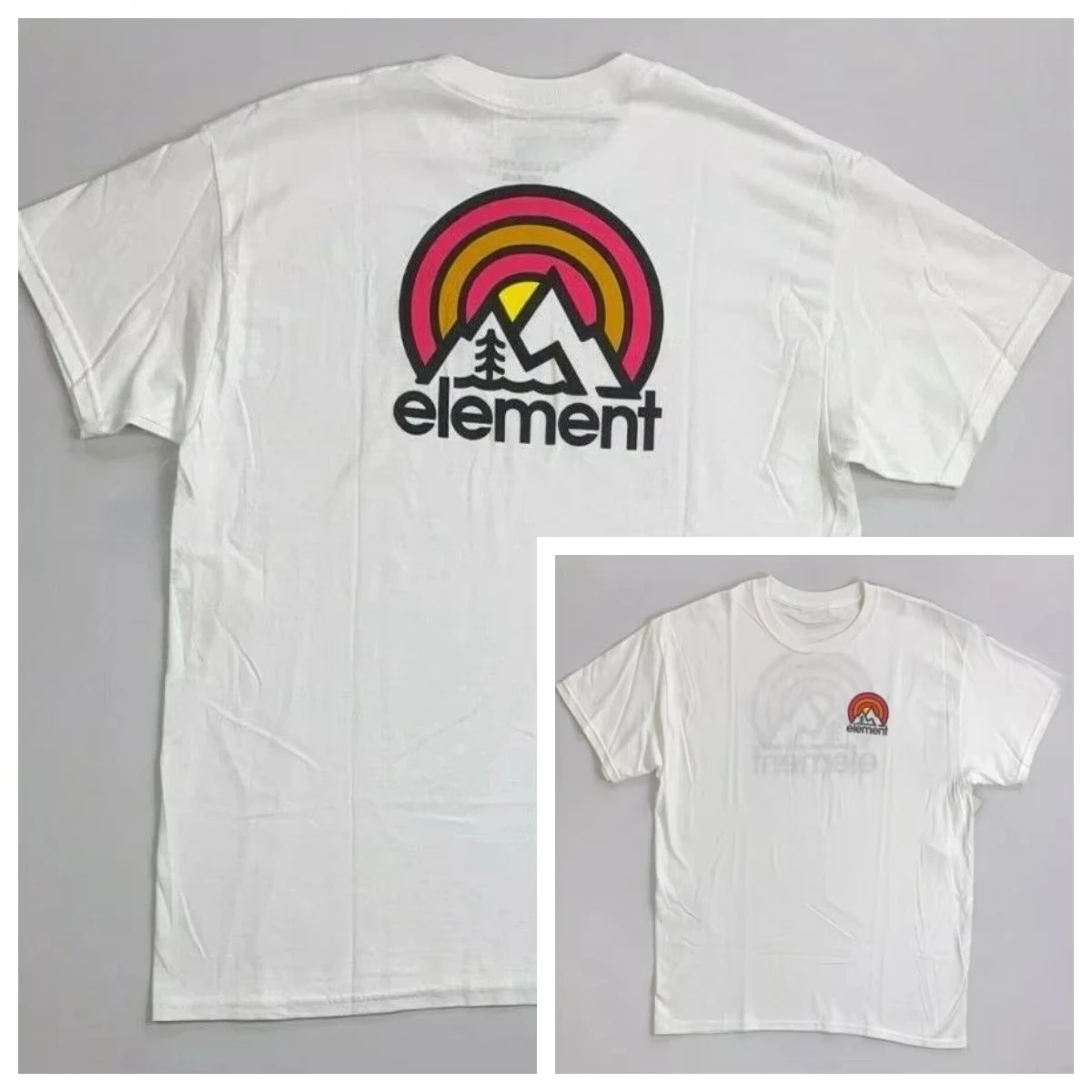 2026 New Men's Elem 2026 Ent Regular Fit Cotton T-Shirt Graphic Printing High-end Luxury Unisex Style Bot