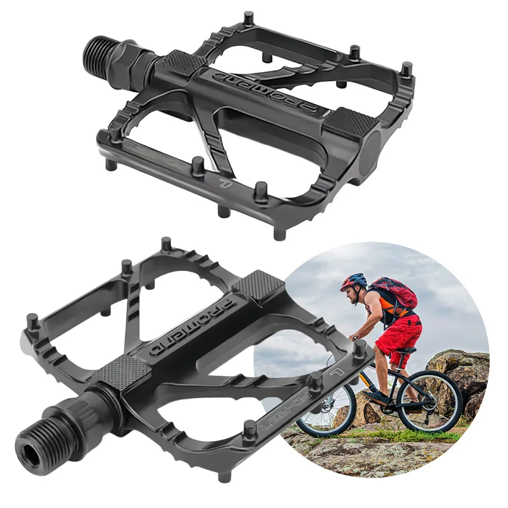 105×91mm Großflächige Aluminium-Fahrradpedale Selbstschmierende Fahrradpedale