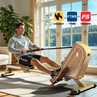 Mettlematic Home Rowing Machine, Magnetic Rowing Machine, with Bluetooth, 16 Resistance Levels, Compact Rowing Machine, Weight Capacity 150kg , Easy to Store