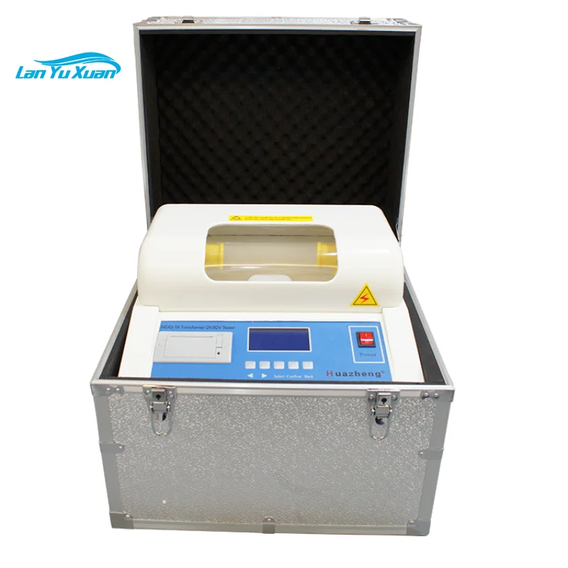 Huazheng Low Price Single Cup BDV transformer oil dielectric strength test equipment 80kv Oil BDV Tester