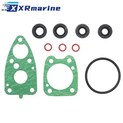 Lower Unit Gasket Seal Kit for Yamaha Outboard Motor 2-Stroke 4-Stroke 4HP 5HP 6E0-W0001-C1