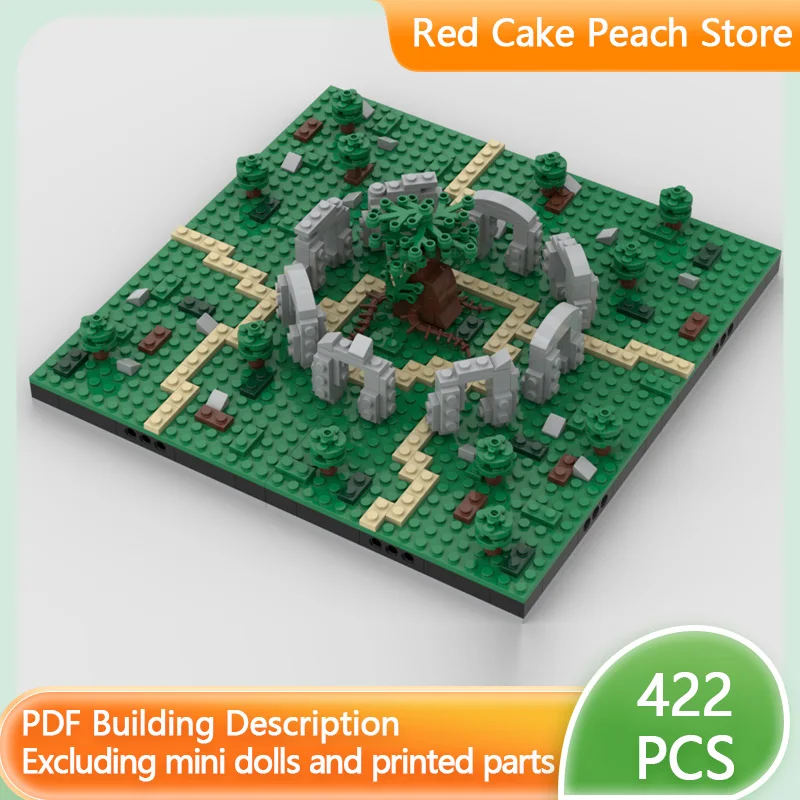 

Конструктор City Street View Model MOC: Модульный набор «Старое волшебное дерево» для детей, развивающий творческие способности, идеальный подарок на праздник