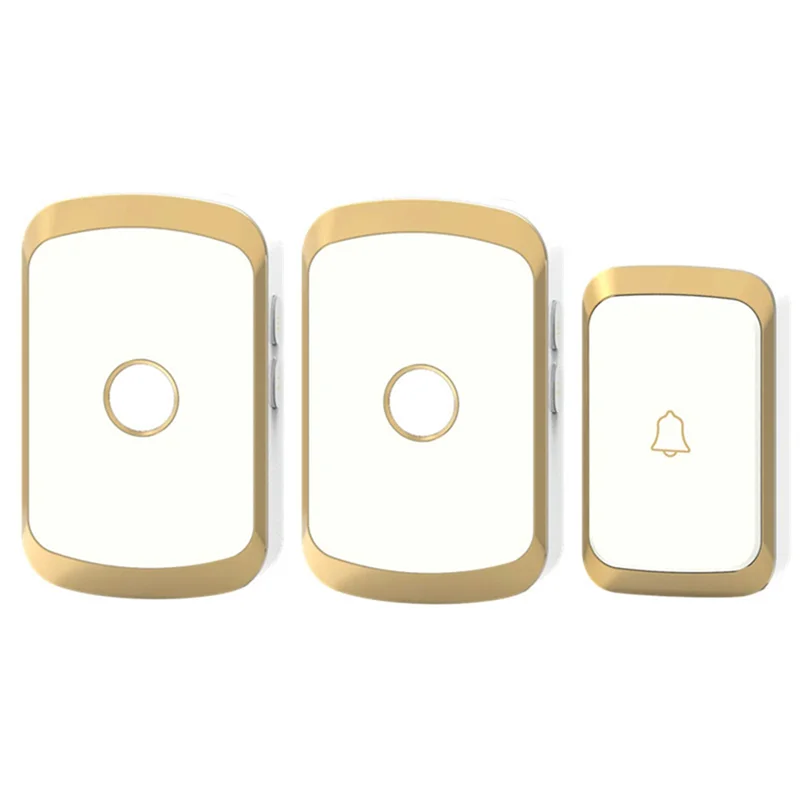 

ABRU-EU Plug Wireless Doorbell 300 Meters Home Welcome Intelligent Remote 36 Songs Smart Door Bell