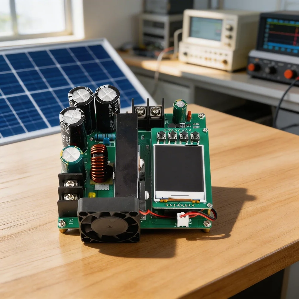 900W CNC-Configurable for boost Converter with LCD Display for Targeted Voltage Step-Up Applications from 9V to 60V Input