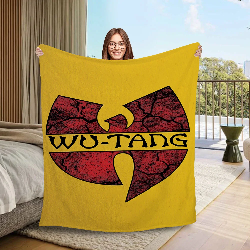 Wu Tangs Clan Luxury Throw Blanket for Sofa Decoration Warm Blankets for Cold Thin Wadding Blanket King Size Home Interior Nap