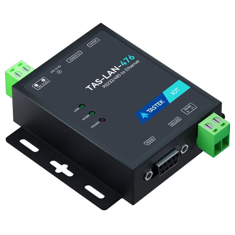 デュアルポートrs232-rs485シリアルサーバーからイーサネットシリアルポートへのrj45コンバーター-modbus-iotゲートウェイ