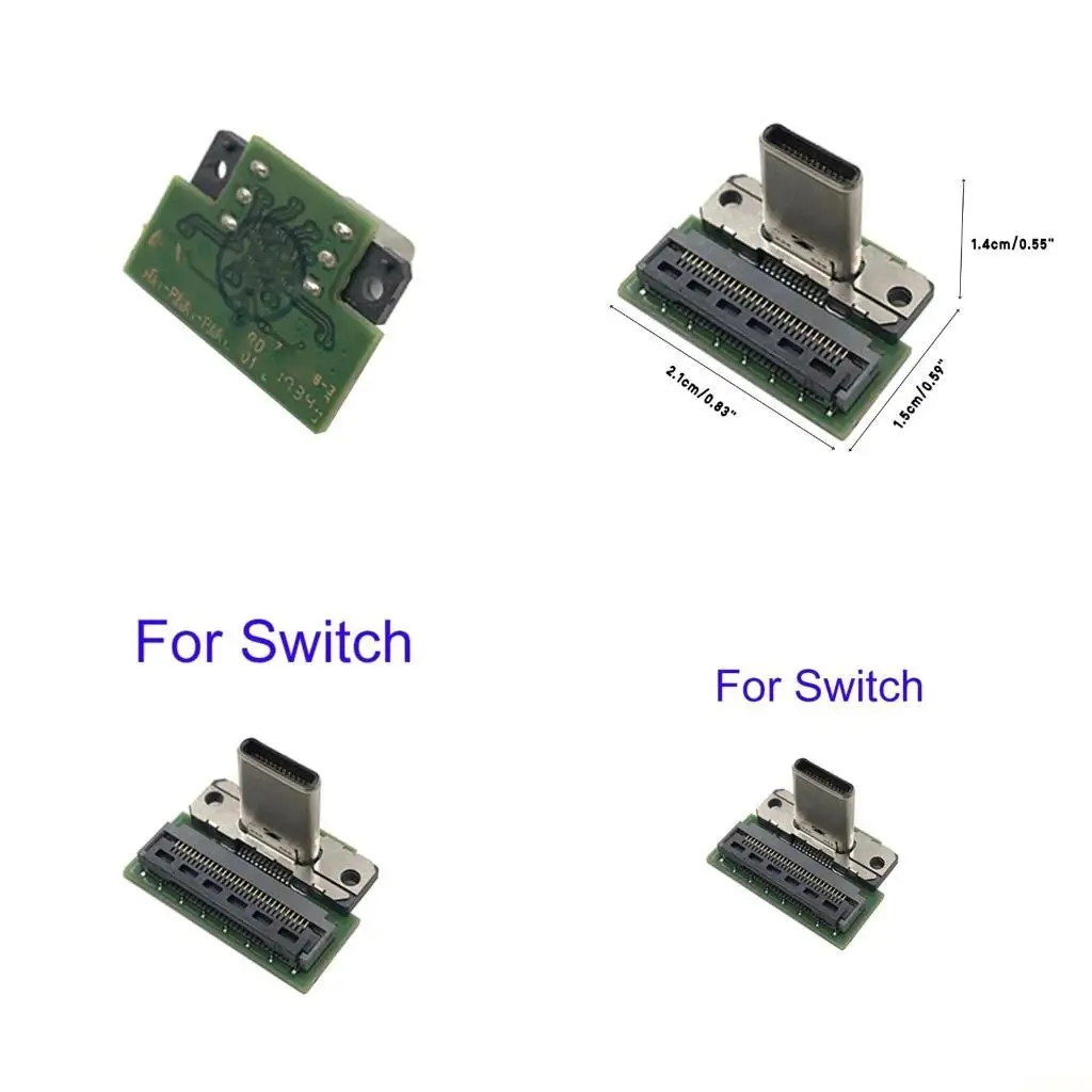 B03F Charging Port Female Socket Type-C USB Connector for NS Switch Console