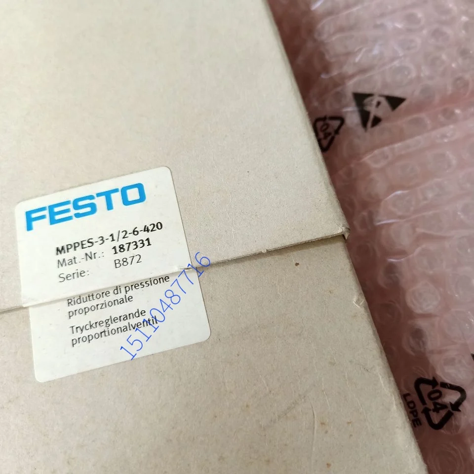 

FESTO Festo Pressure Proportional Valve MPPES-3-1/2-6-420 187331 In Stock