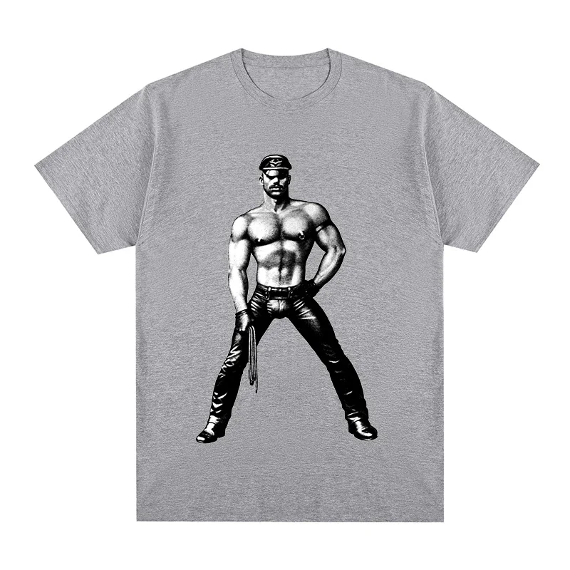 Cotton Men T Shirt New TEE TSHIRT Womens Tops Tom of Finland Art LGBT GAY Rainbow COWBOY Cops Boyfriend T-shirt