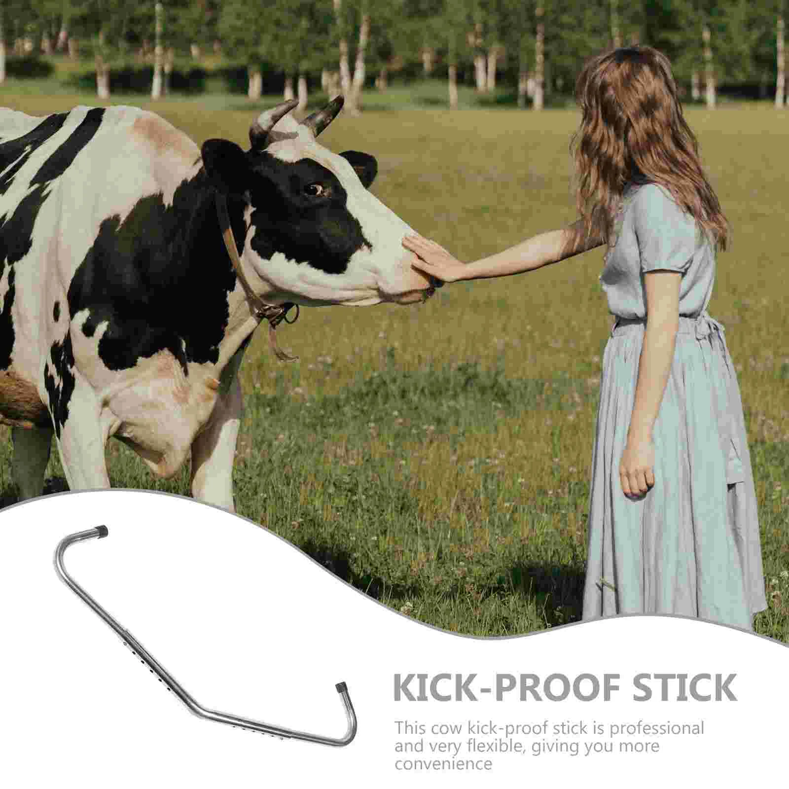 Easy to Install Anti-kick Rod Stainless for Farm Hoof Thick Stopping Cattle Rubber Cow Wear-resistant