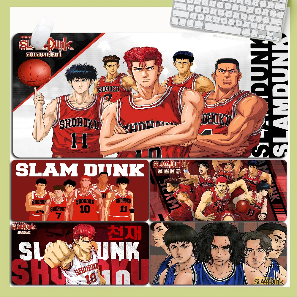 

S-Slam D-Dunk Mousepad Large XXL Desktop Desk Mat Kawaii Gaming Accessories Students Writing Pad Desktop Mat