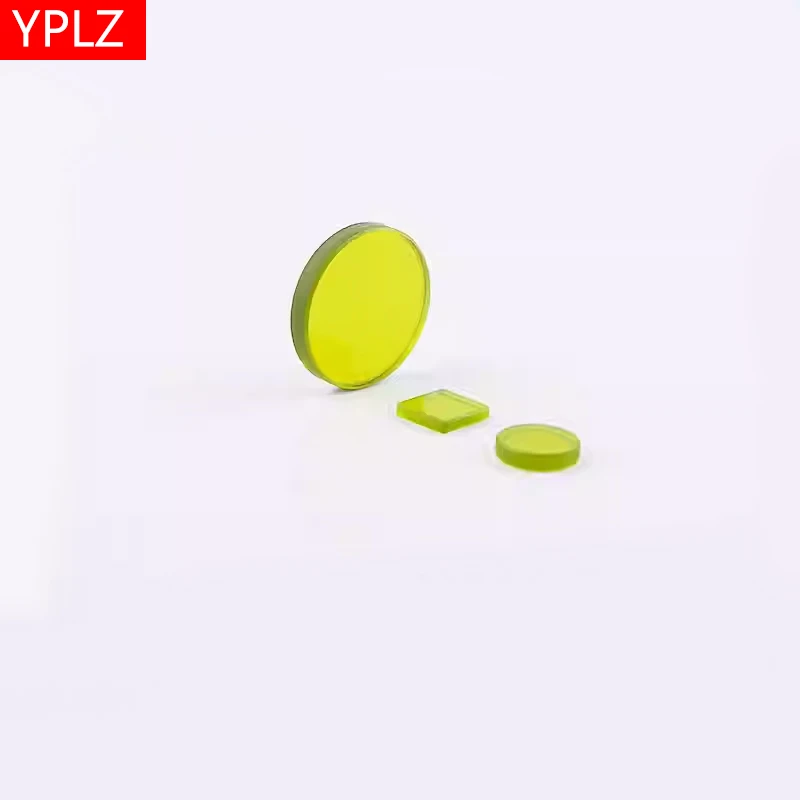 Optical Green Glass Filter Absorption Green Colored Filter Green Glass Filter Lens Transmitting Green Light Circular Filter