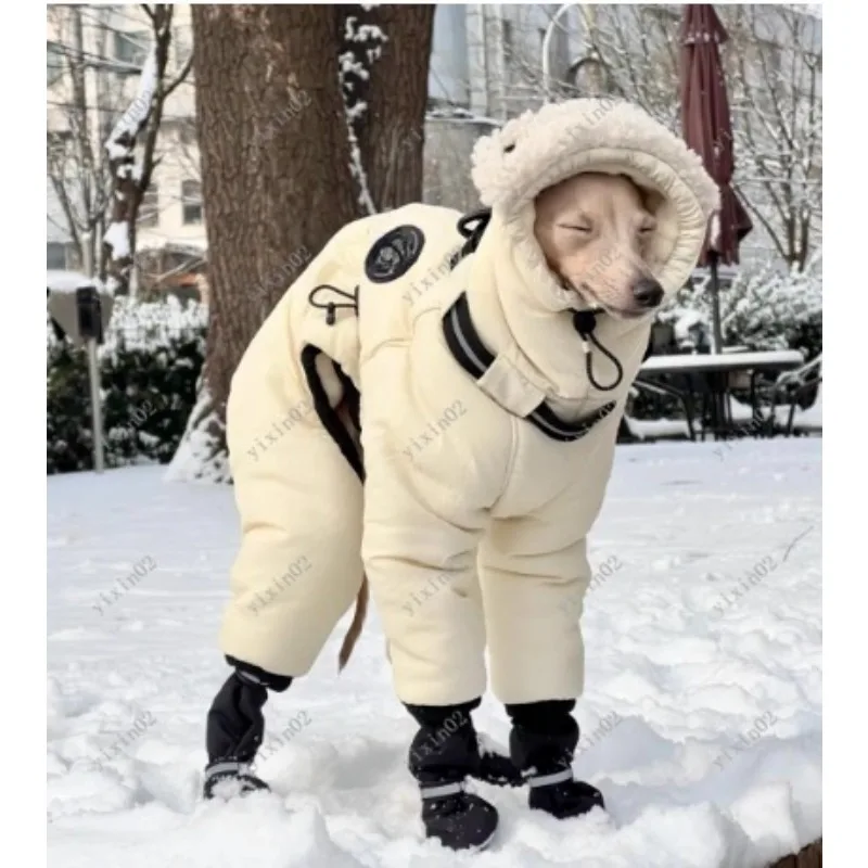 Warm Thick Cotton Pet Winter Coat for Dogs And Cats Multifunctional Outdoor Use Comfortable Soft Fleece Protection against Cold