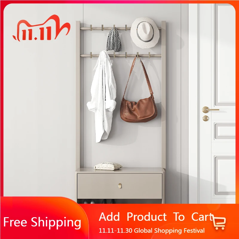 

Hallway Clothes Coat Racks Garment Dress Rail Bedroom Nordic Standing Display Coat Racks Camping Dress Perchero Home Furniture