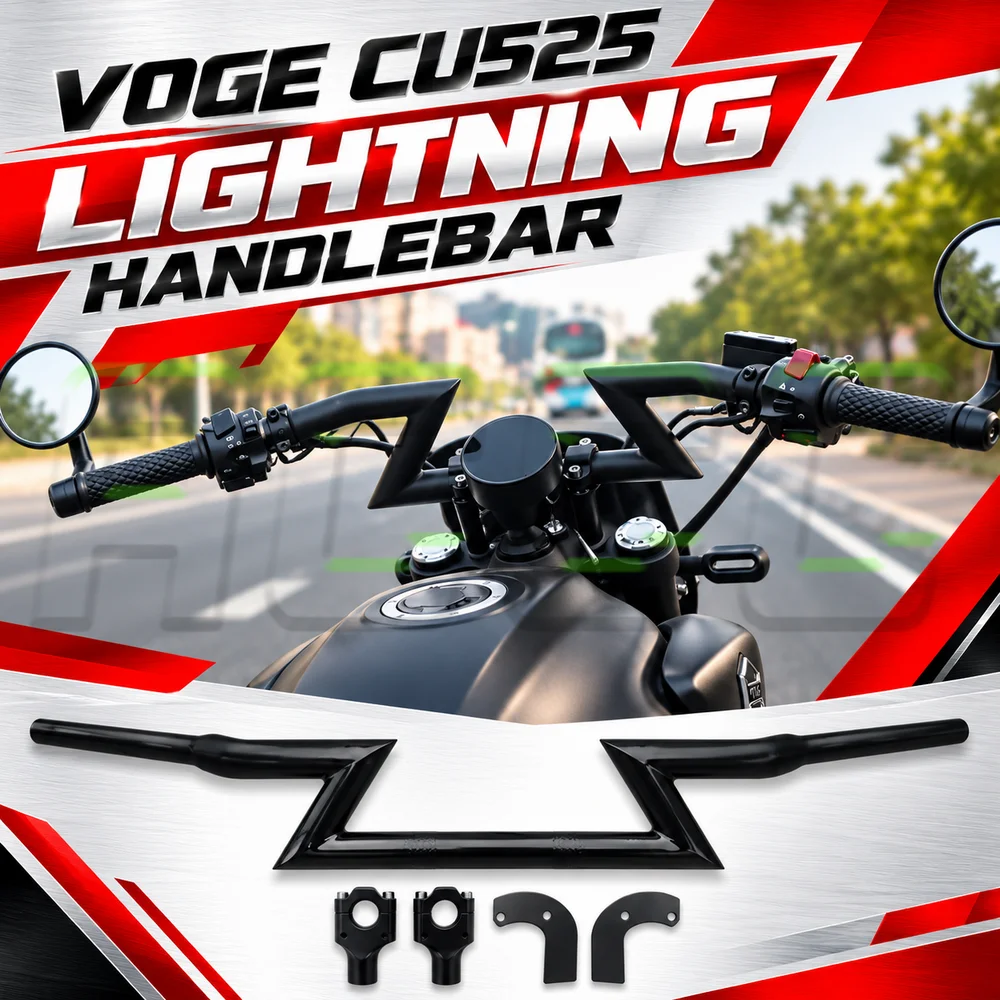 FOR VOGE CU525 Modified Lightning High Ape Hanger Steering Handlebar Accessories