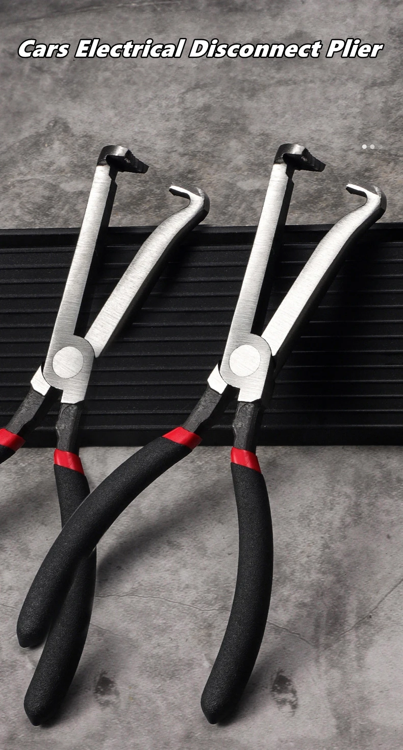 Automotive Vacuum Hose Removal Pliers Unloading Plier Separation Pipe Repair Electrical Disconnect Pliers Angled Wire Plug Tool