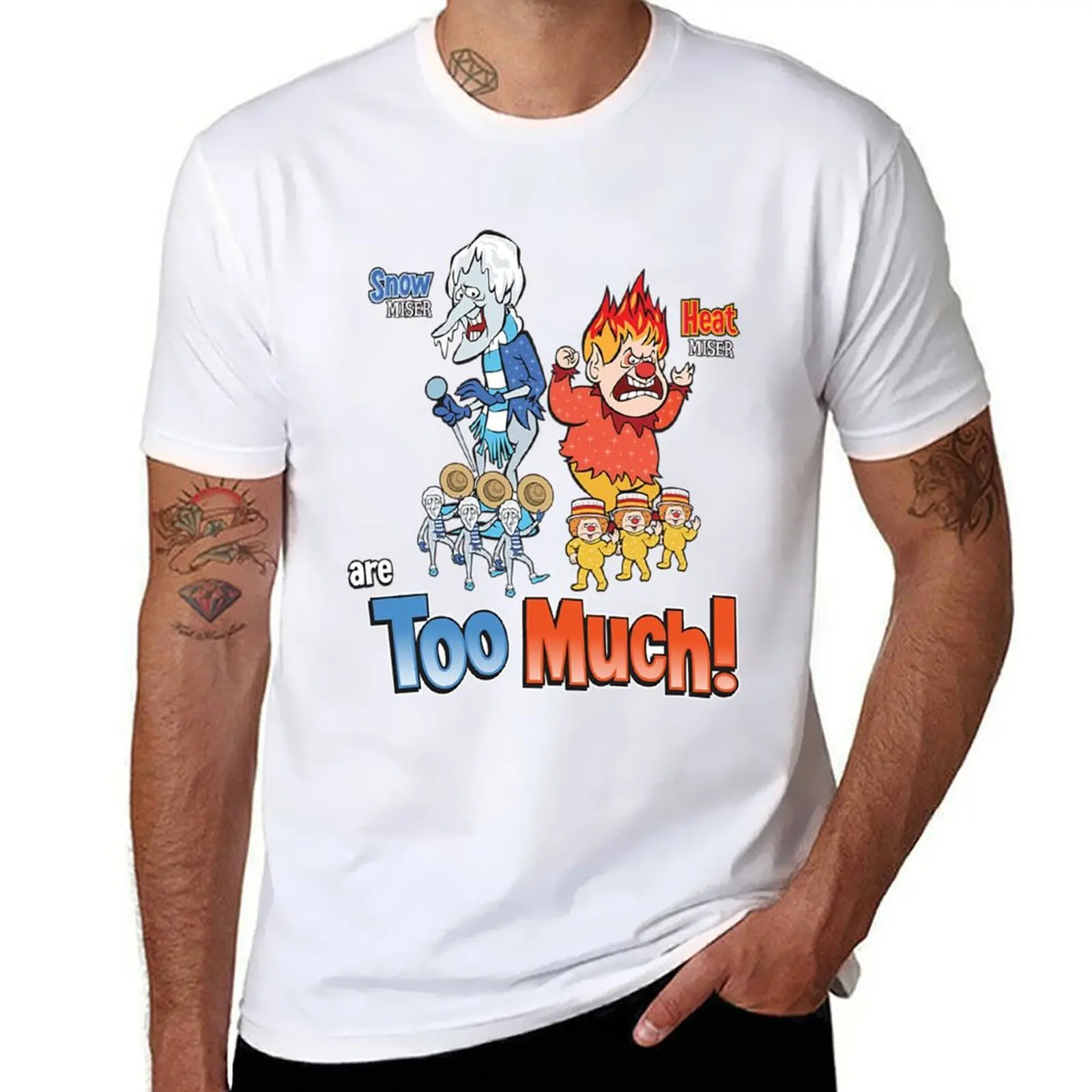 

Christmas Miser Brothers - Too Much! T-Shirt t shirts for man graphic vintage t shirt personalised T-Shirt