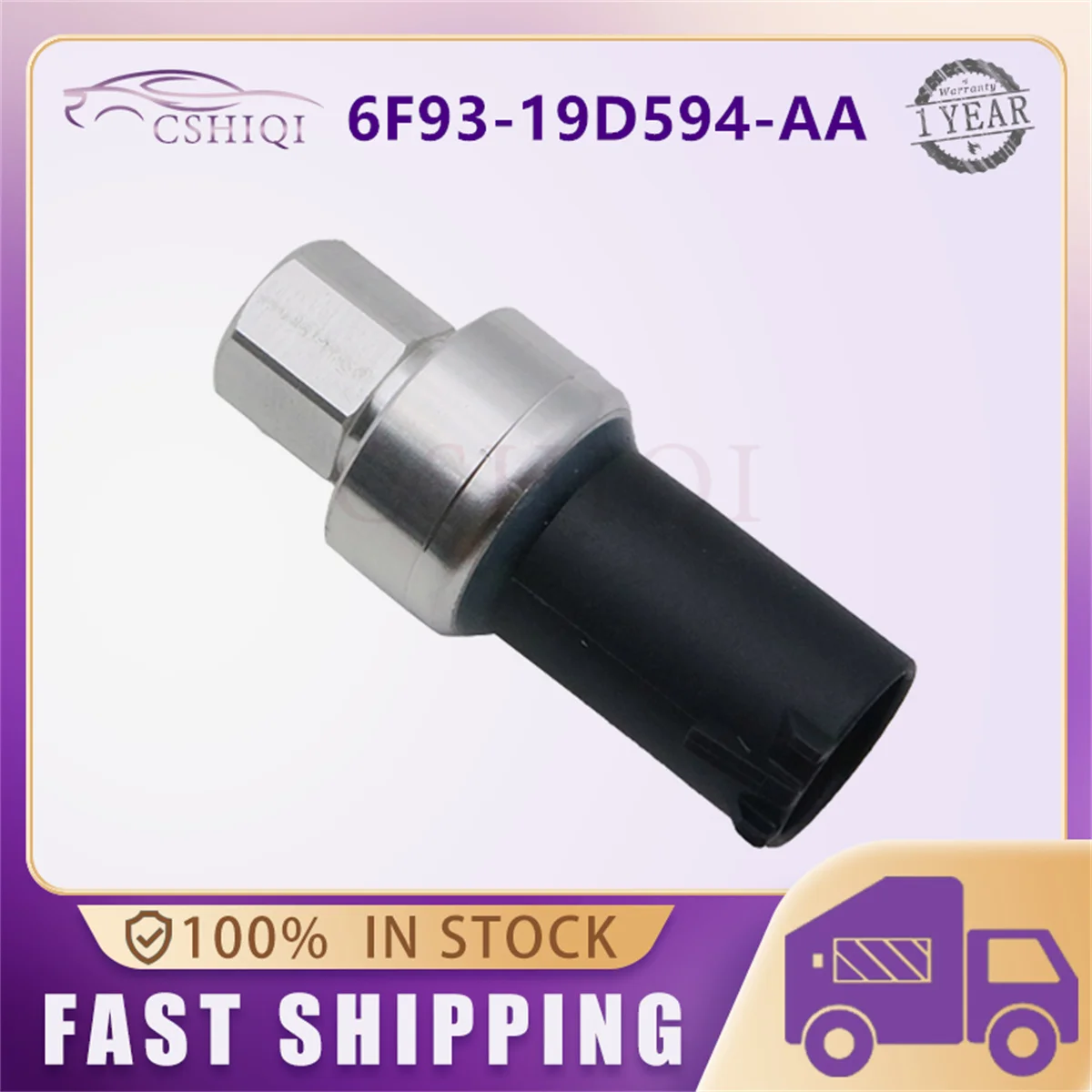6F93-19D594-AA Air Condition Pressure Switch Sensor For Ford Fiesta Edge Escape Expedition Lincoln Navigator Mercury Auto Parts