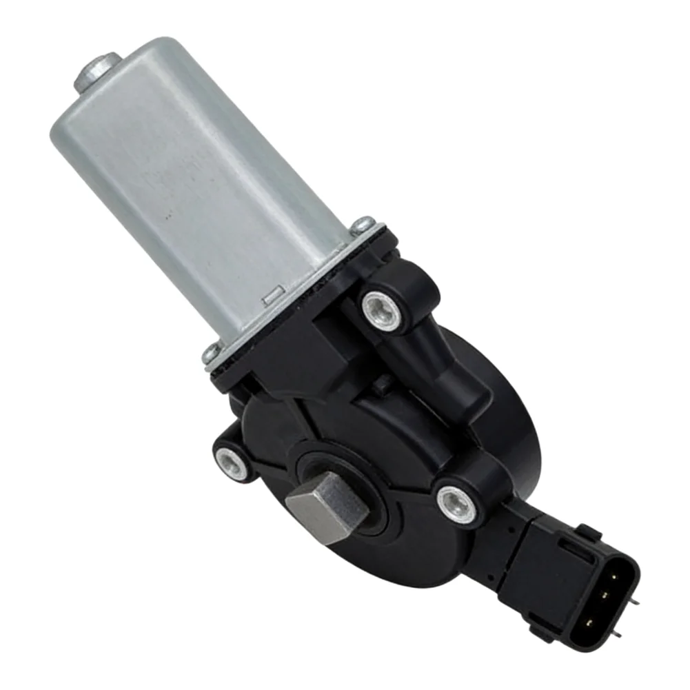 Front Driver Window Motor Direct Replacement Black for sliver Front Driver Side Motor Easy Installation Design Reliable
