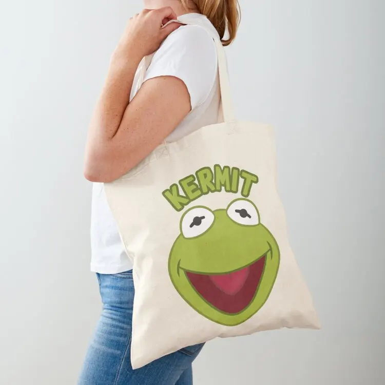 

kermit Tote Bag supermarket folding bag tote bag custom custom bags shopping trolley