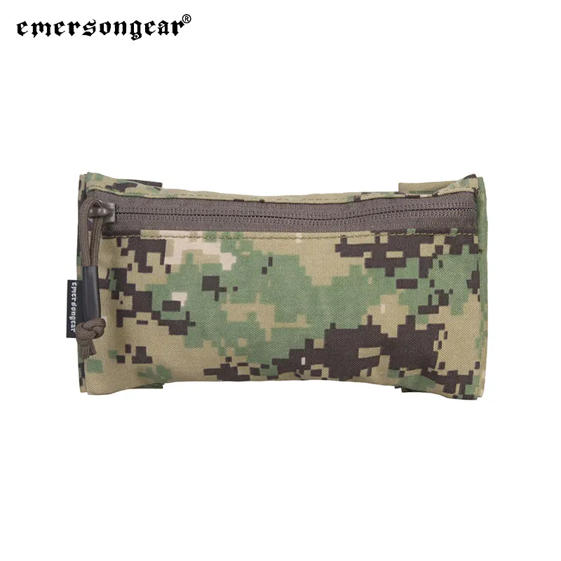 Emersongear Tactical 18cmX10cm Invader Flat Pocket Purposed Bag Hunting Paintball Pouch Trekking Camping Outdoor Nylon EM9331