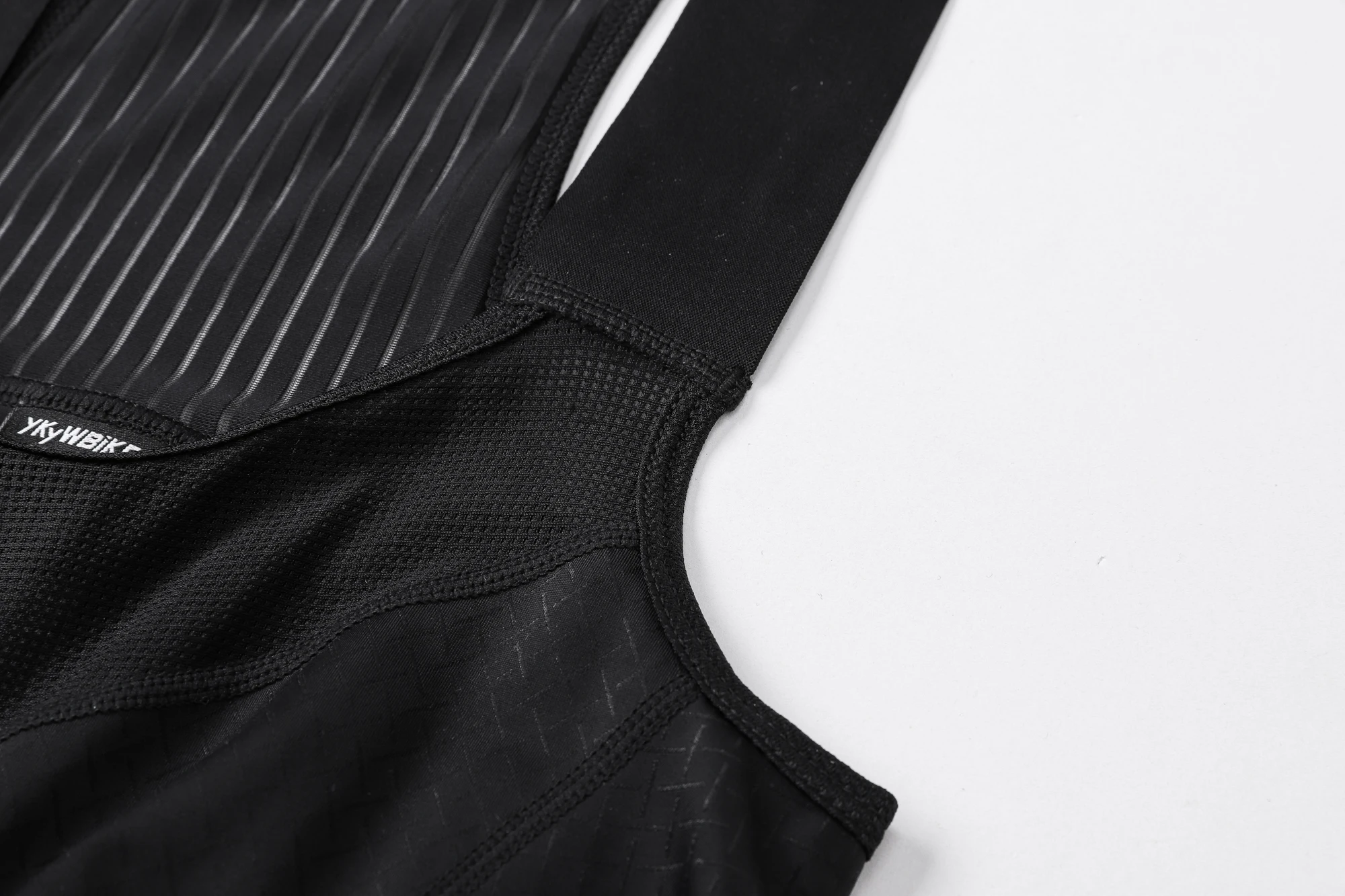 YKYWBIKE Damen Pro Team Radsport-Set Frühling Sommer SPF50+ Trikot 6H Ausdauer Gepolsterte Trägerhose Rennrad MTB Radsport-Outfit – Detail 20