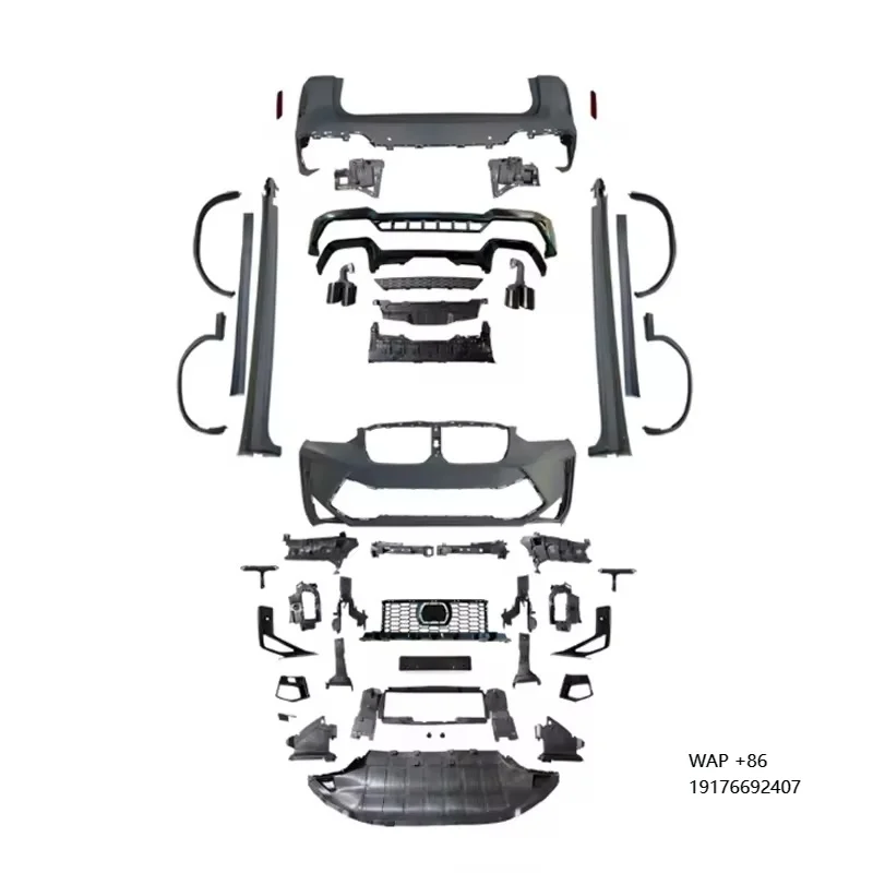 

X3 to X3M 2022 Car Bodykit for‘bmw G01 Upgrade to F97 LCI Look Auto Parts Retrofit NEW Front Bumper Rear Diffuser Set