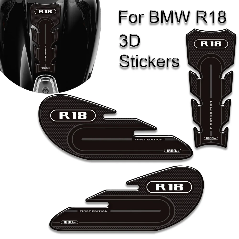 

Для BMW R 18 R18 1800 CC 1800cc накладка на бак, ручки, боковые защитные наклейки на мазут, наколенники, наклейка 2020 2021 2022