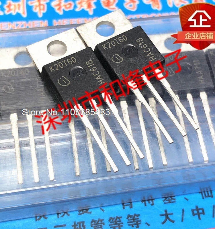 

(5PCS/LOT) K20T60 IKP20N60T TO-220 600V 20A